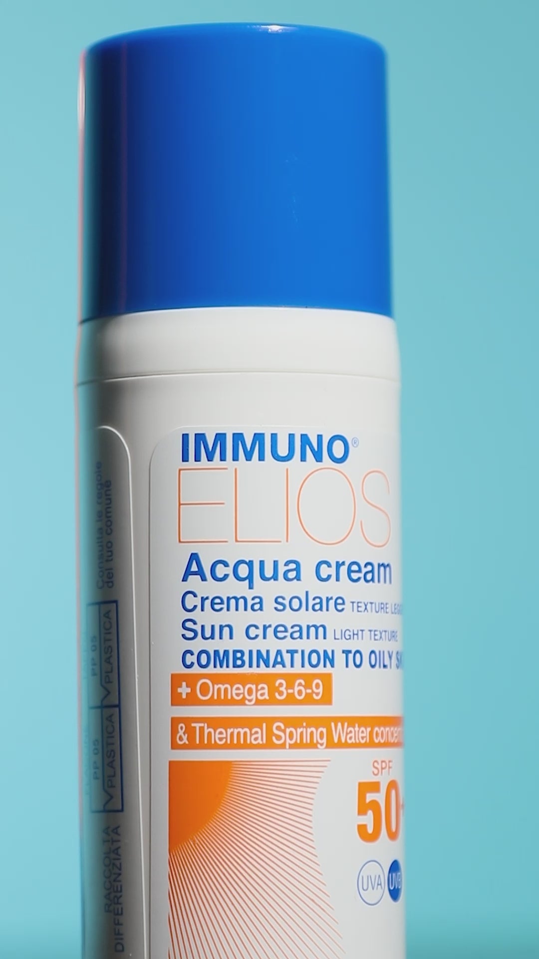 Protección solar con Immuno Elios Acqua Cream
