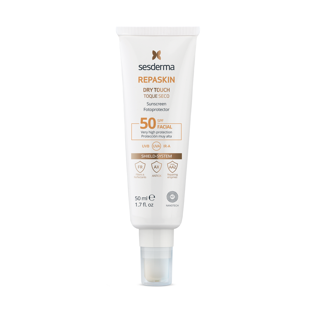 Repaskin Toque seco facial SPF 50+ 50ml