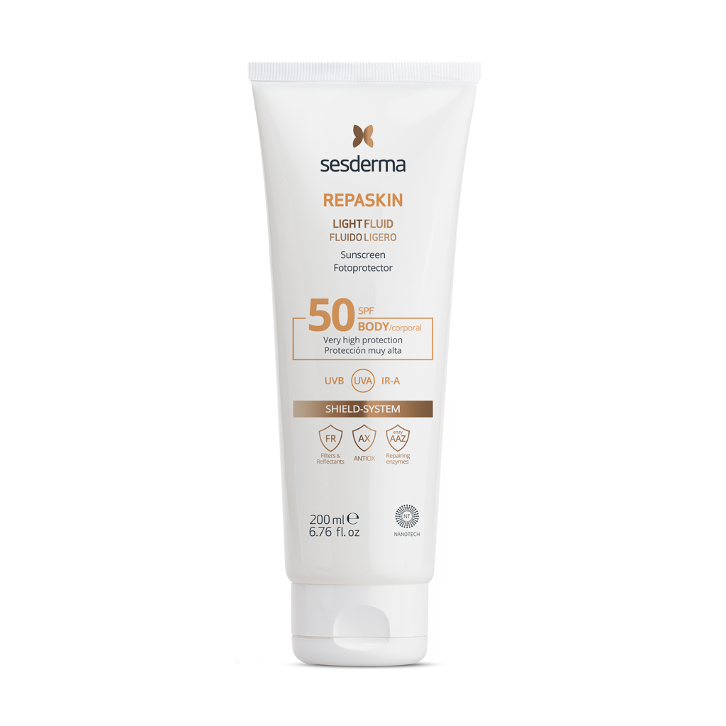 Repaskin Fluido Ligero corporal SPF 50+ 200ml