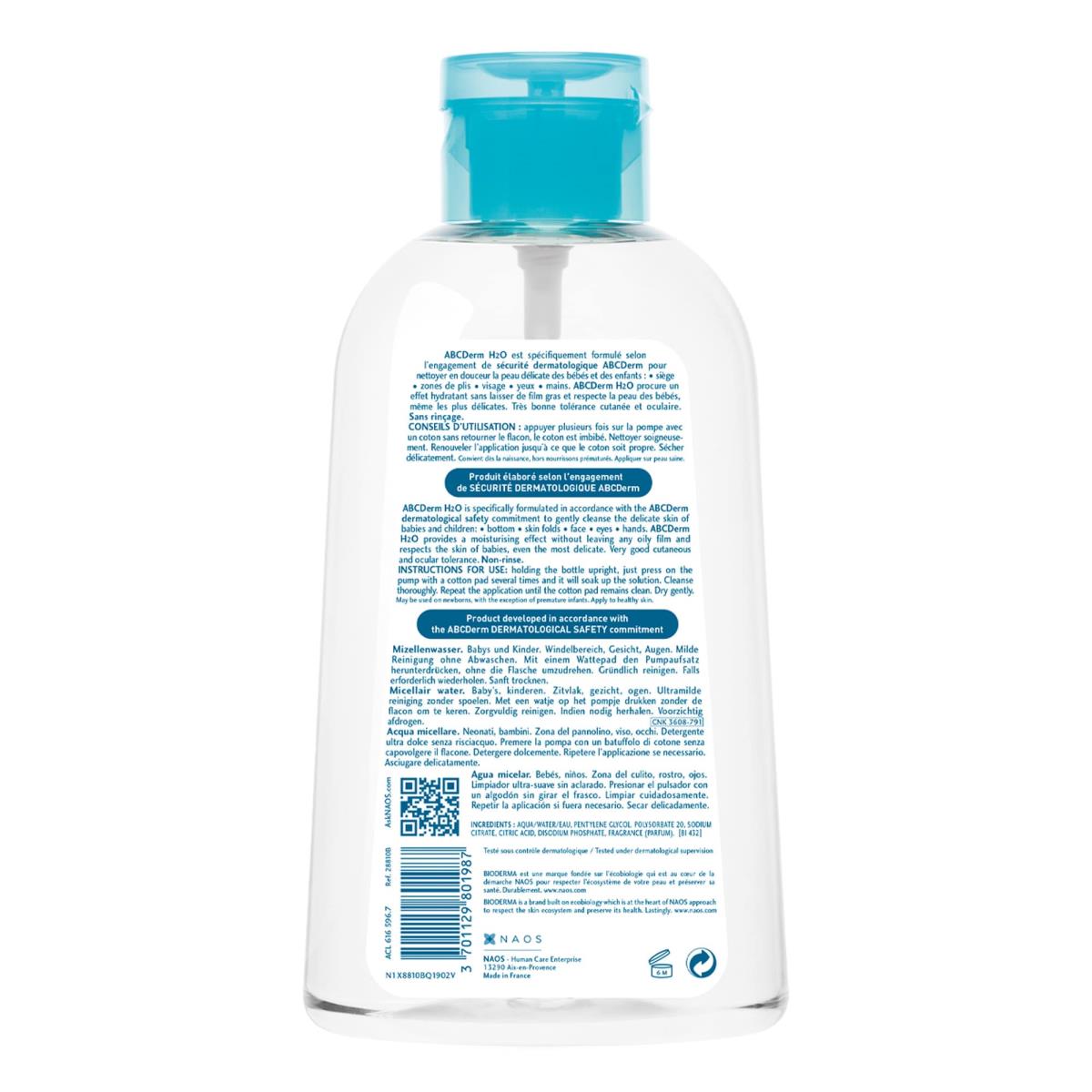 Abcderm H2O 1 Lt
