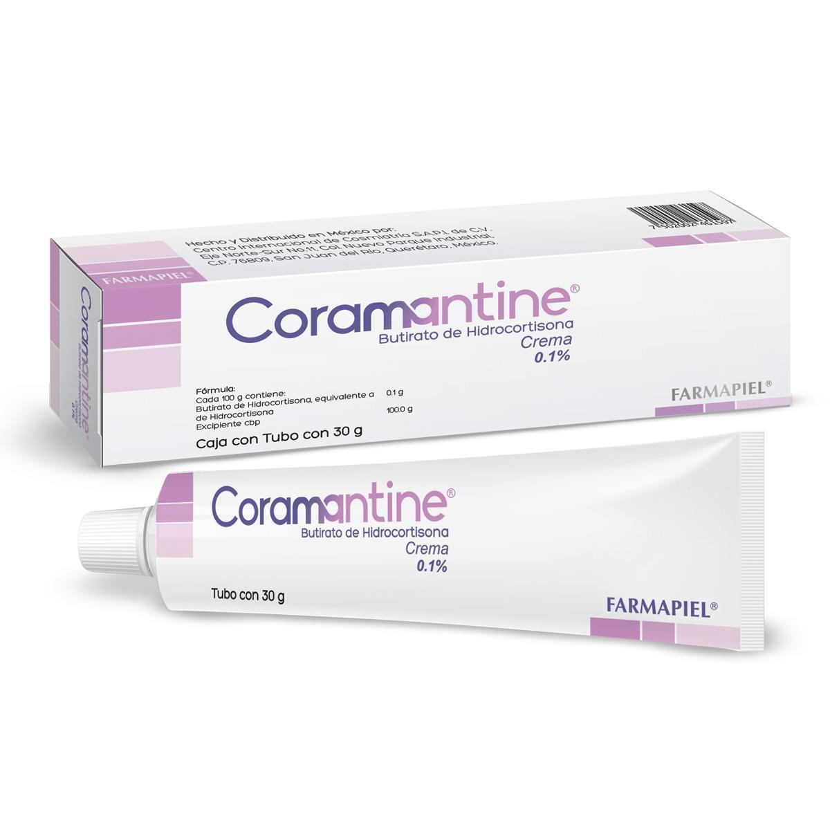 Coramantine Crema Tubo De Aluminio 30G