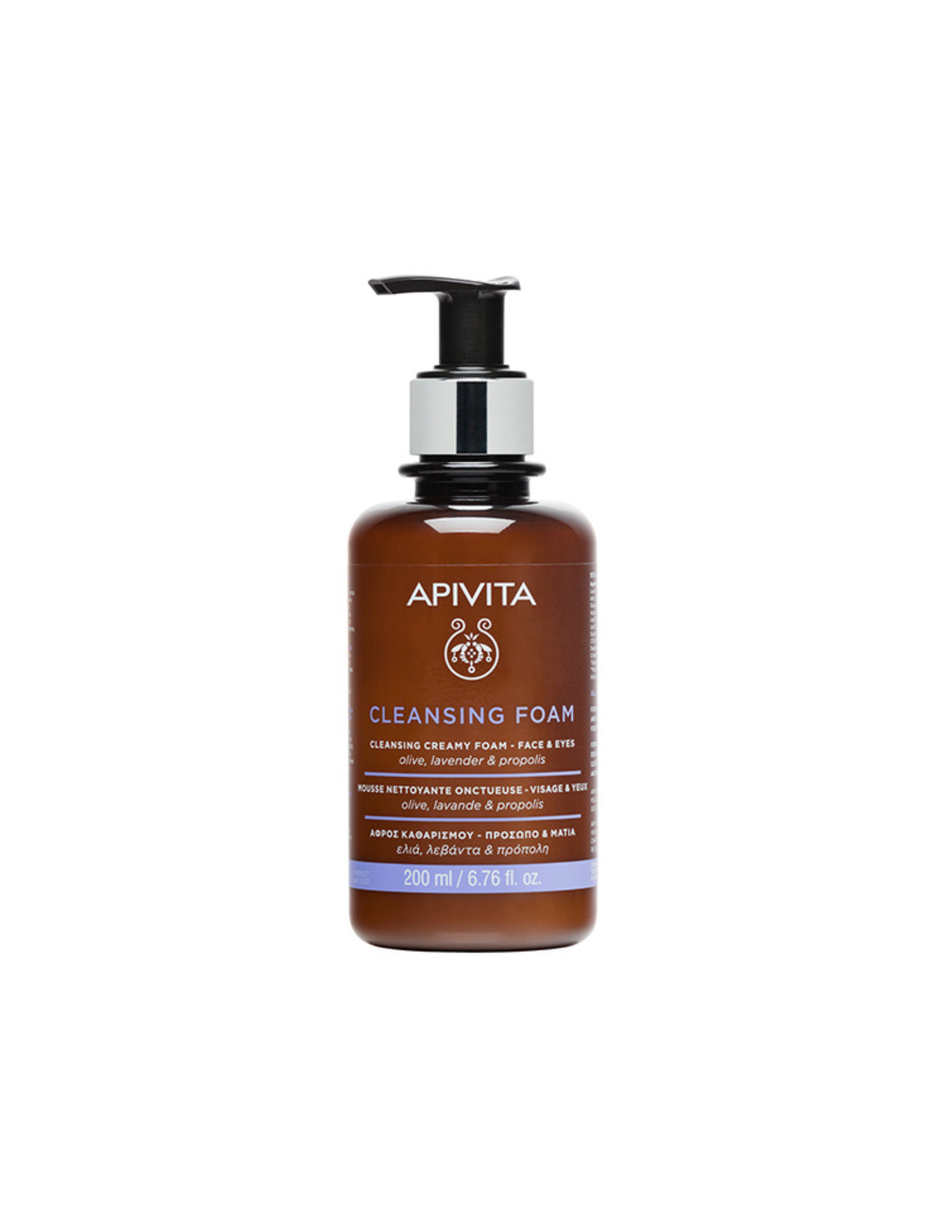 Apivita Cleansing Foam Face & Eyes 200ml