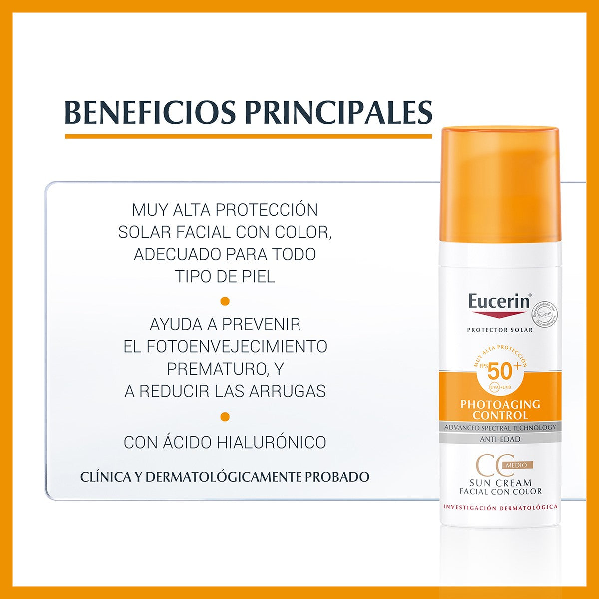 Sun Face Tinted Creme Spf50+ Medium 50Ml