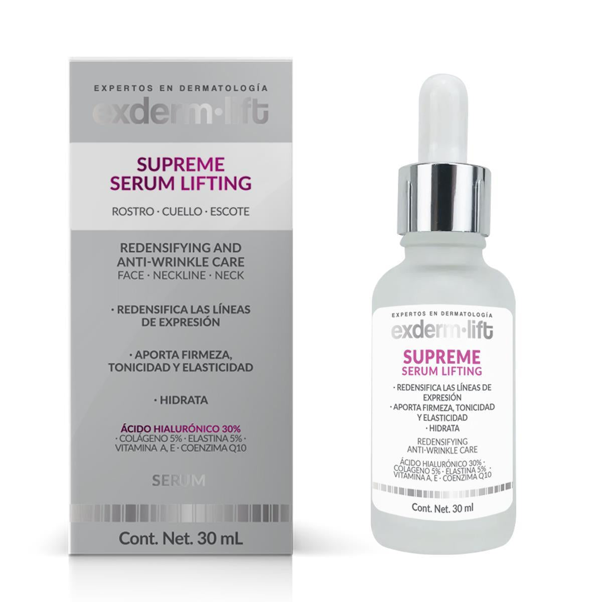 Exderm Lift Serum Supreme Lifting Hialuronico