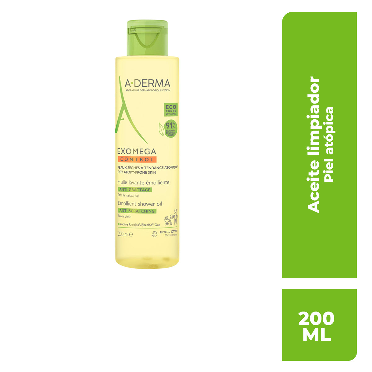 Exomega Control Aceite De Ducha 200 Ml