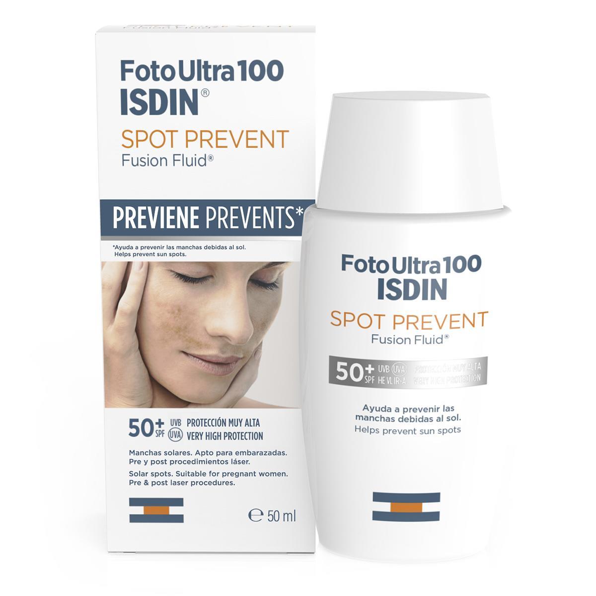 Fotoultra 100 Isdin Spot Prevent  Fusion Fluid  50+ 50Ml