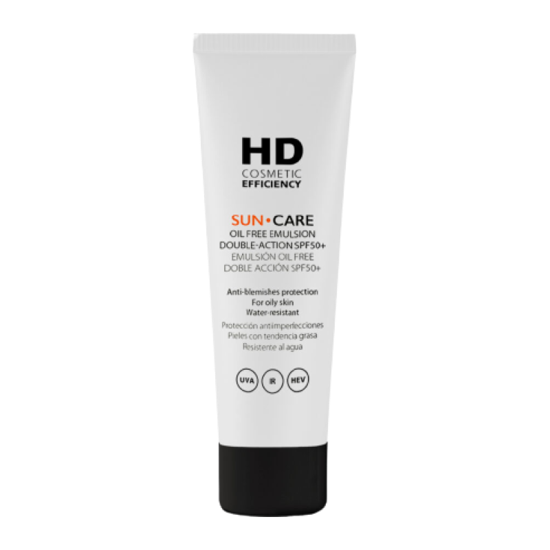 HD Sun Care Emulsión Oil Free Doble Acción SPF 50+ 50ml