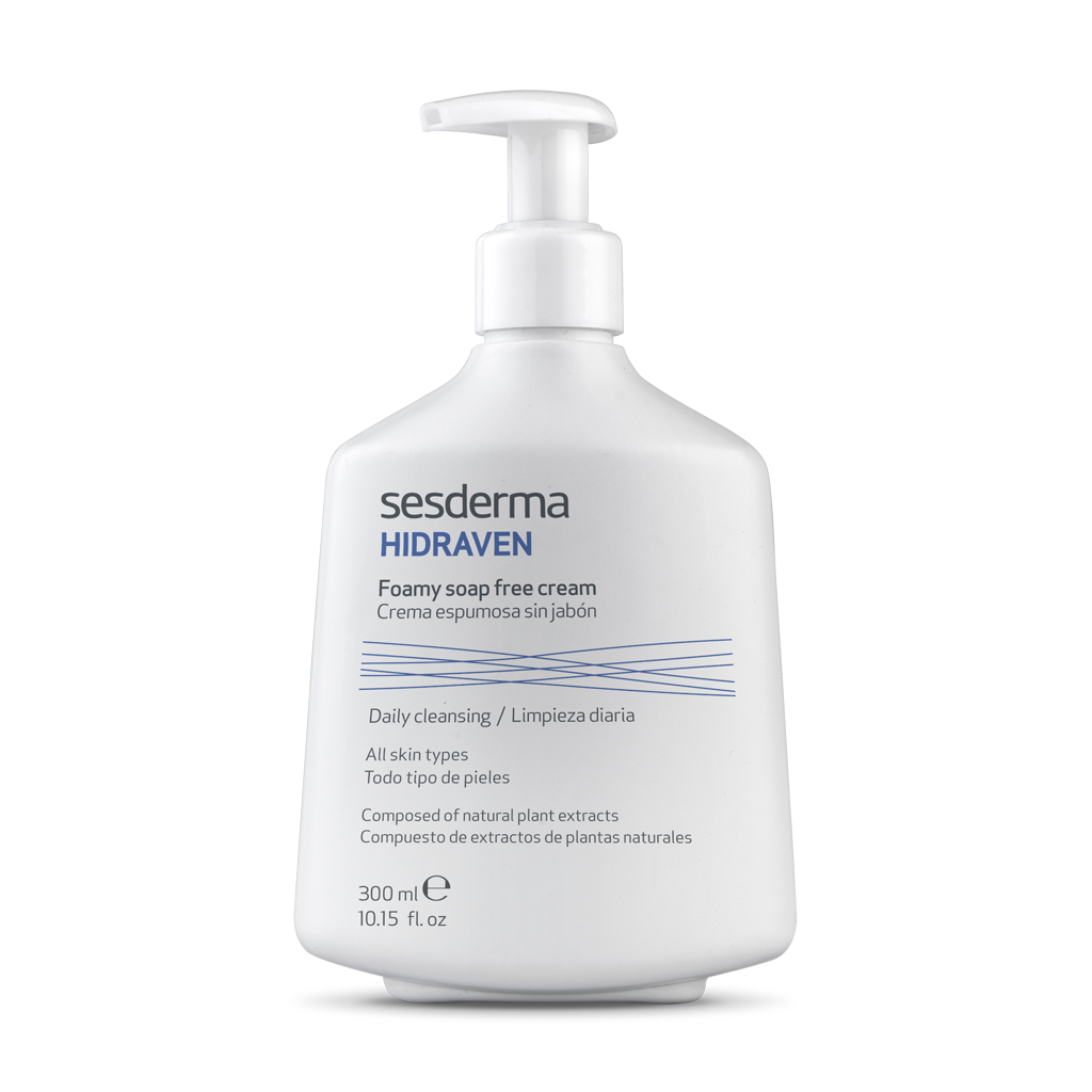 Hidraven crema espumosa sin jabón 300ml