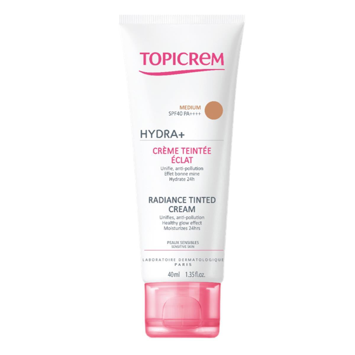 Hydra+ Crema Con Color Iluminadora Medio 40 Ml