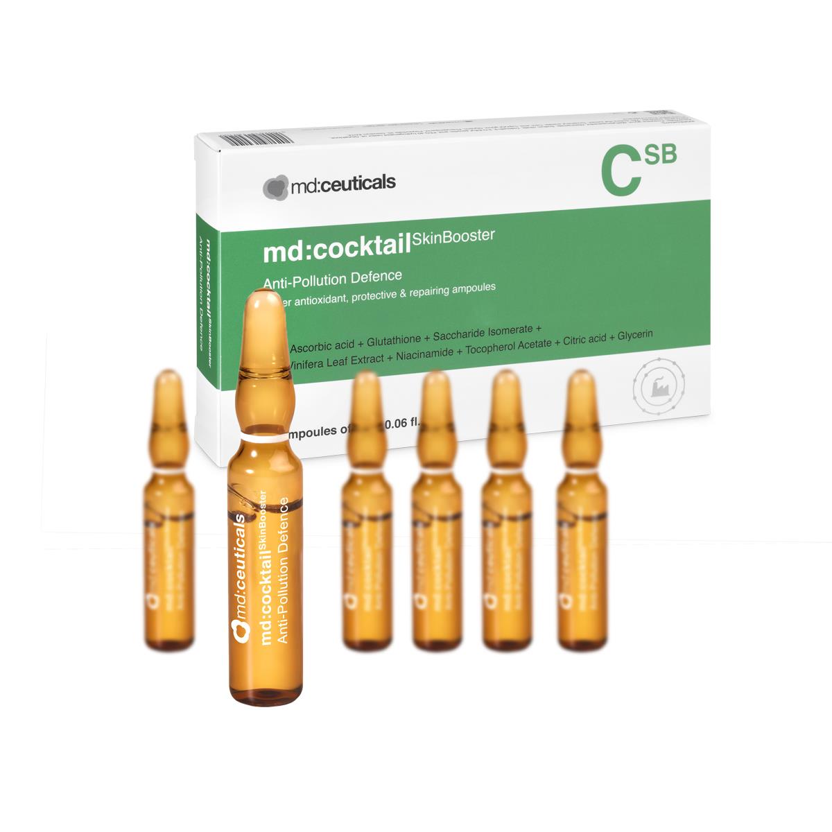 Md Ceuticals Md Cocktail Skin Booster Antipollution