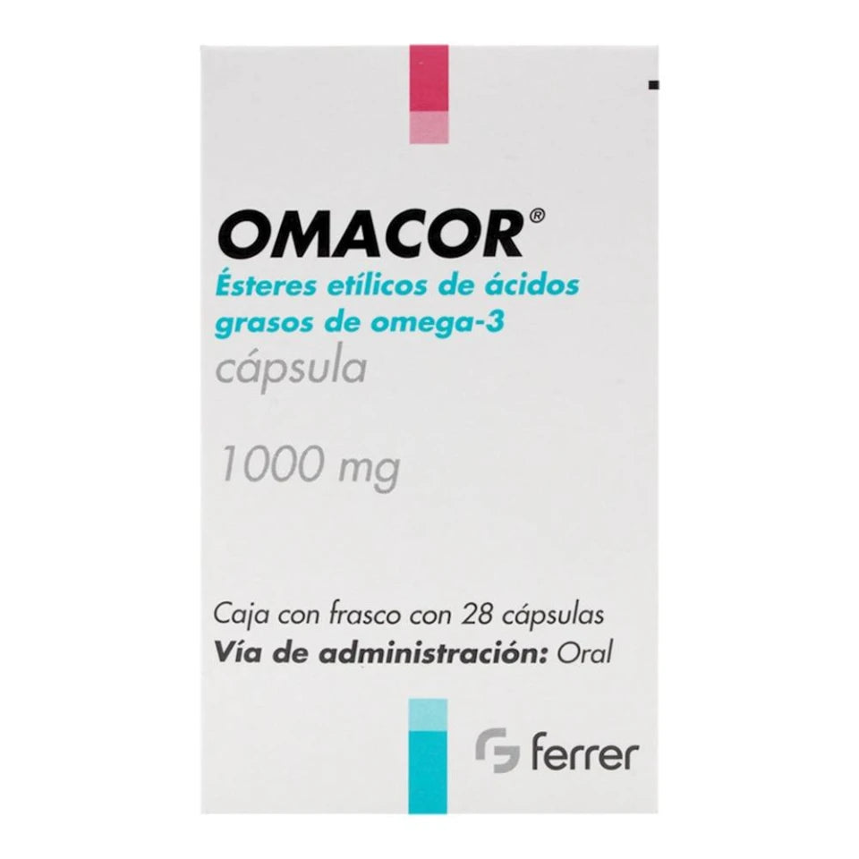 Omacor 1000mg 28 caps