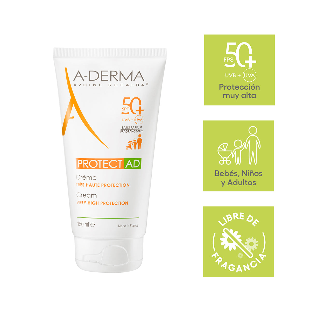 Protect Crema Solar Spf 50+ 150 Ml