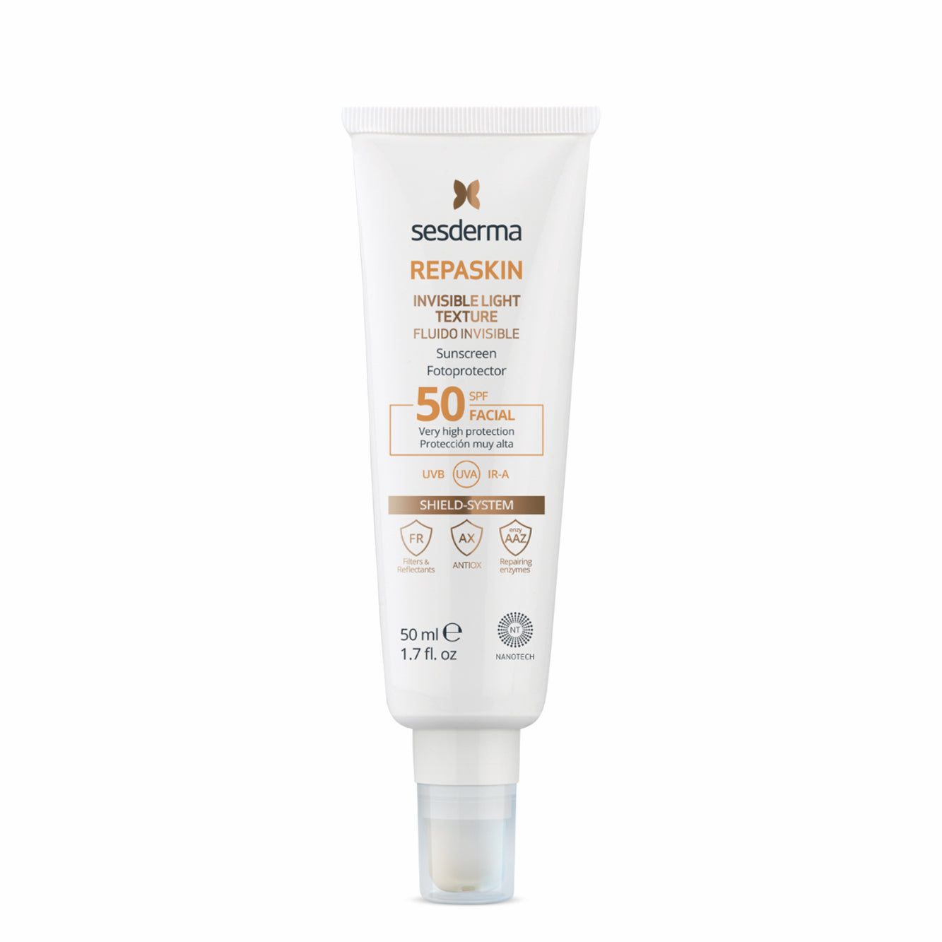 Repaskin Fluido Invisible Spf 50 50Ml