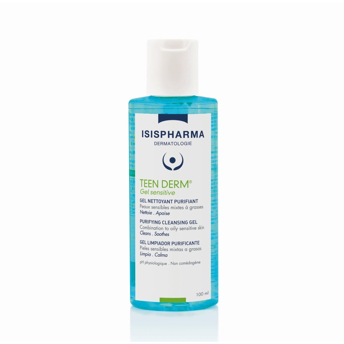 Teen Derm Sensitive Gel Limpiador 100Ml