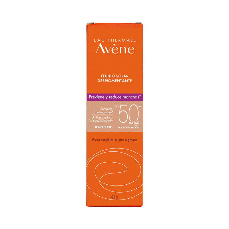 Avene Fluido Solar Despigmentante Claro 40G