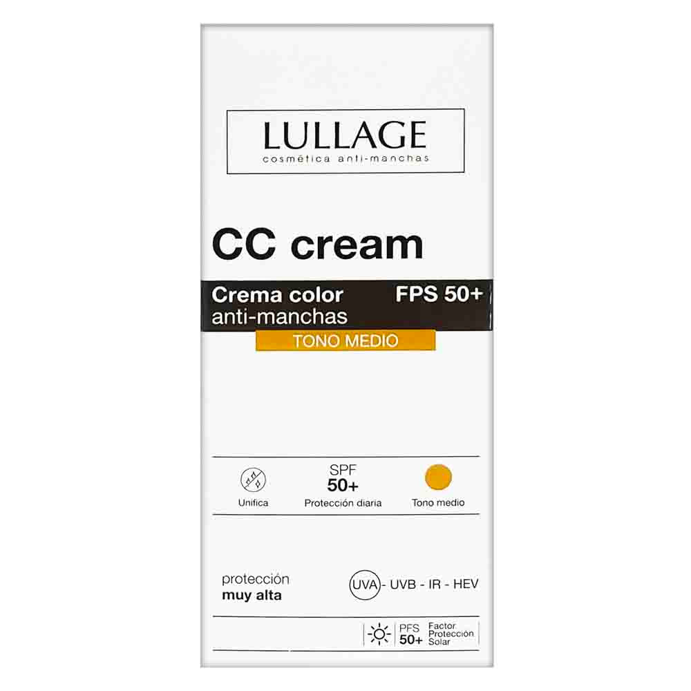 Lullage Cc Cream Spf 50+ Tono Medio