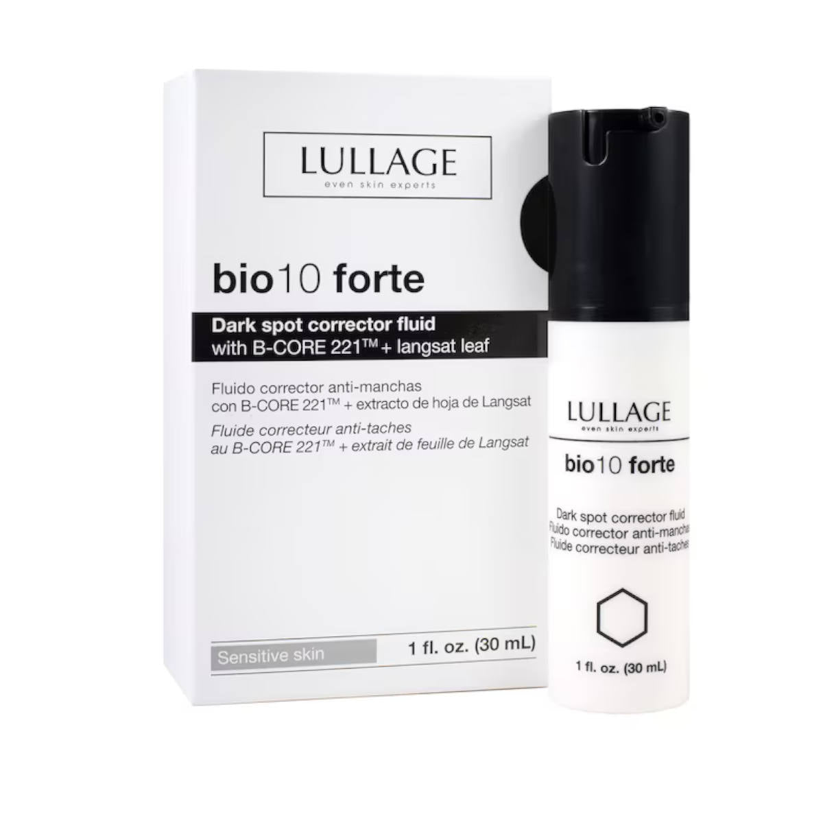 Lullage Bio10 Forte Dark Spot Corrector Fluid Sensitive Skin 30Ml