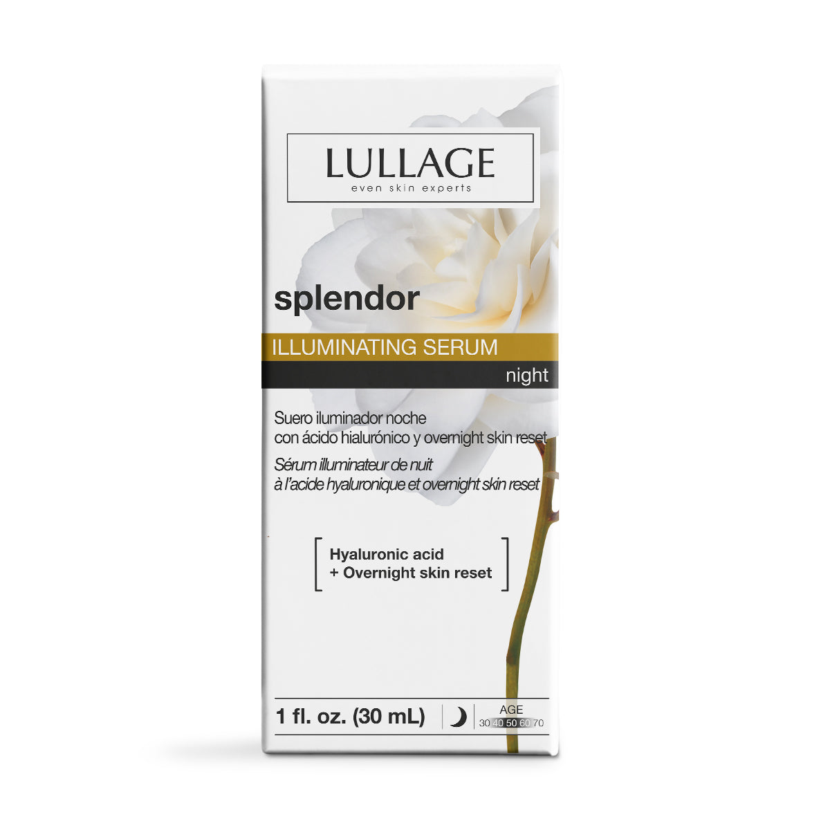 Lullage Splendor Serum Iluminador Nocturno 30 Ml