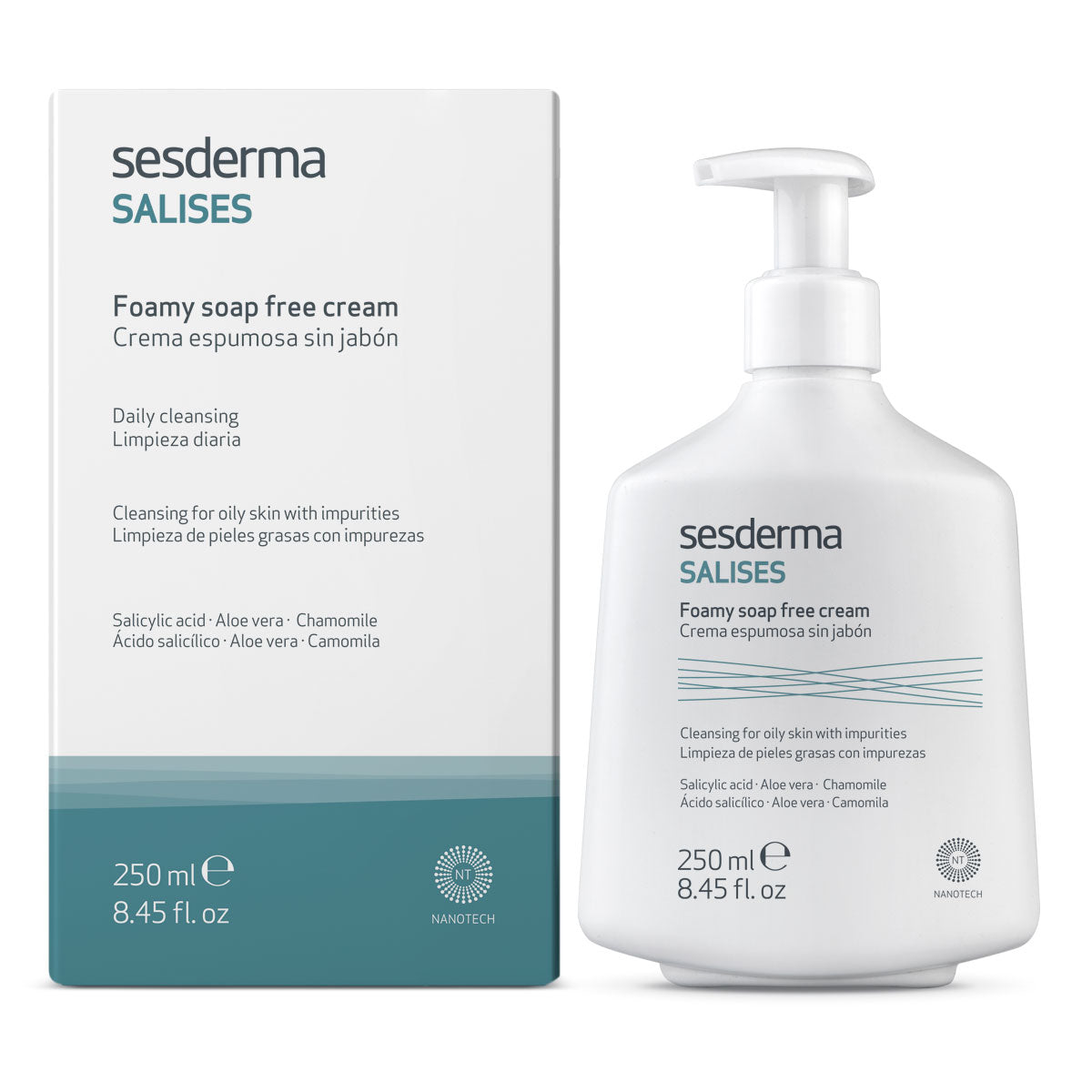 Salises Crema Espumosa Sn Jabon 250Ml
