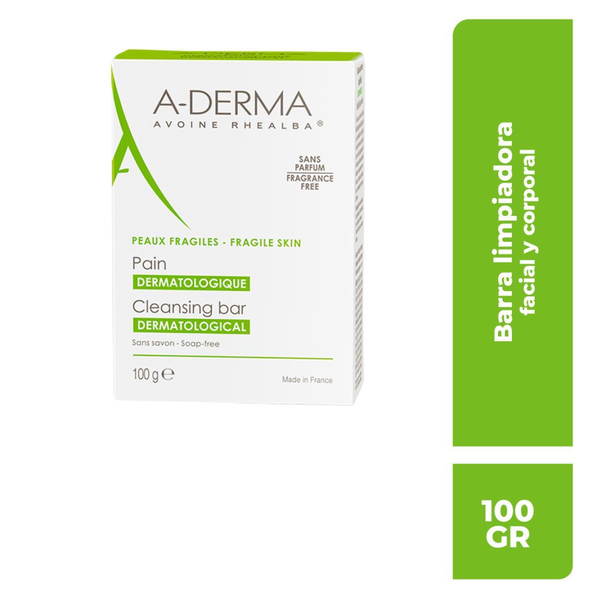Barra Limpiadora Dermatológica Calmante100 Gr