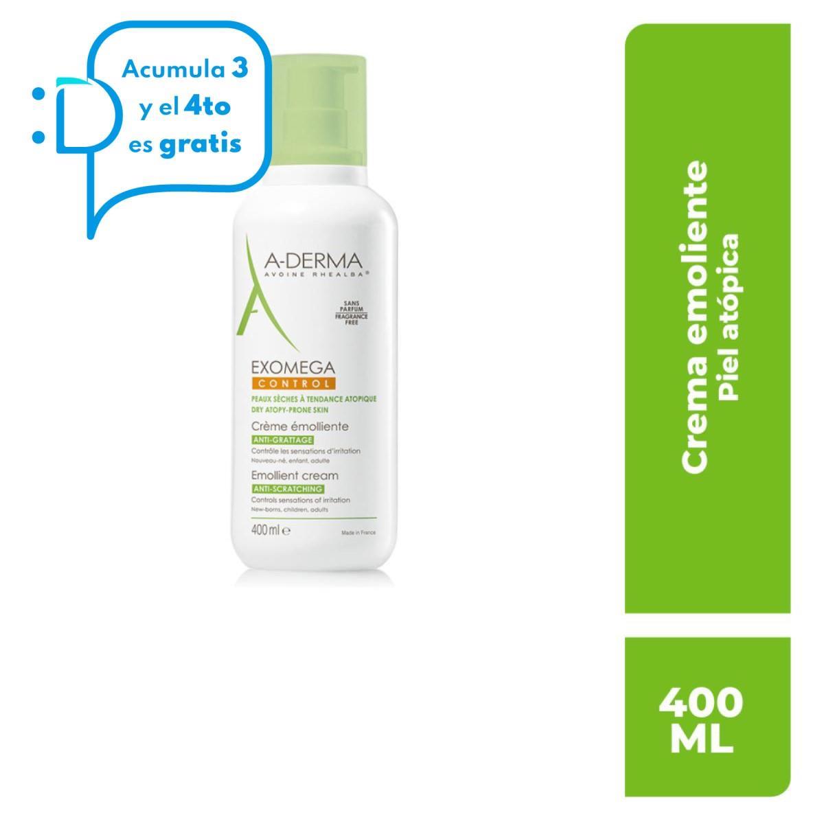 Exomega Control Crema Facial Y Corporal 400 Ml