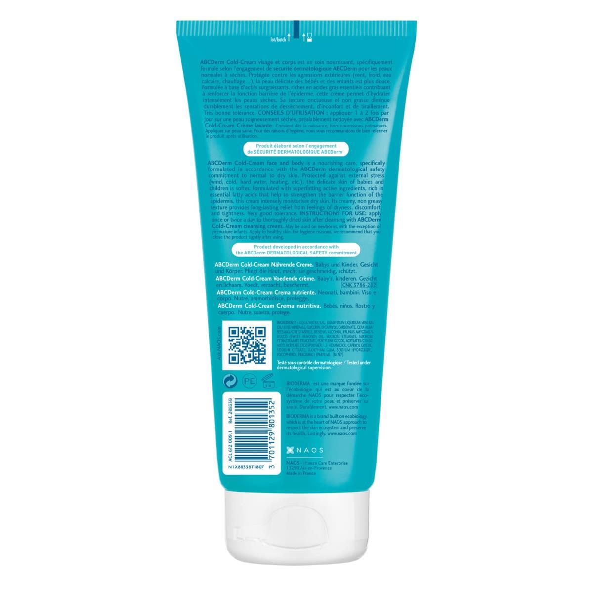 Abcderm Cold Cream 200 Ml