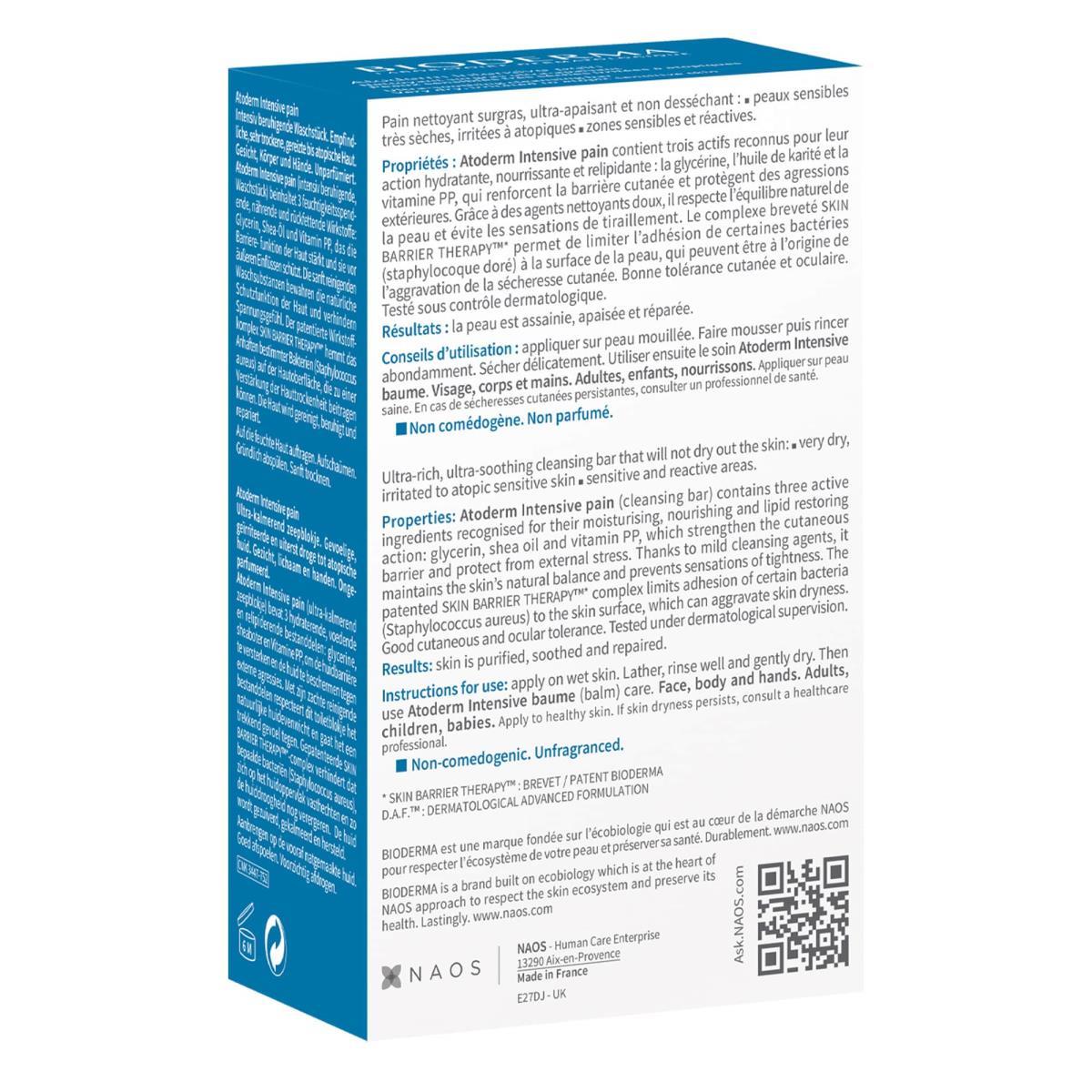 Atoderm Intensive Barra 150 Gr