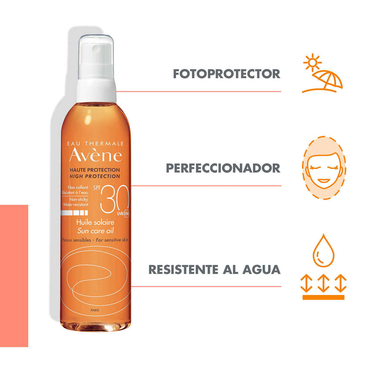 Avene Aceite Solar Fps 30 200Ml