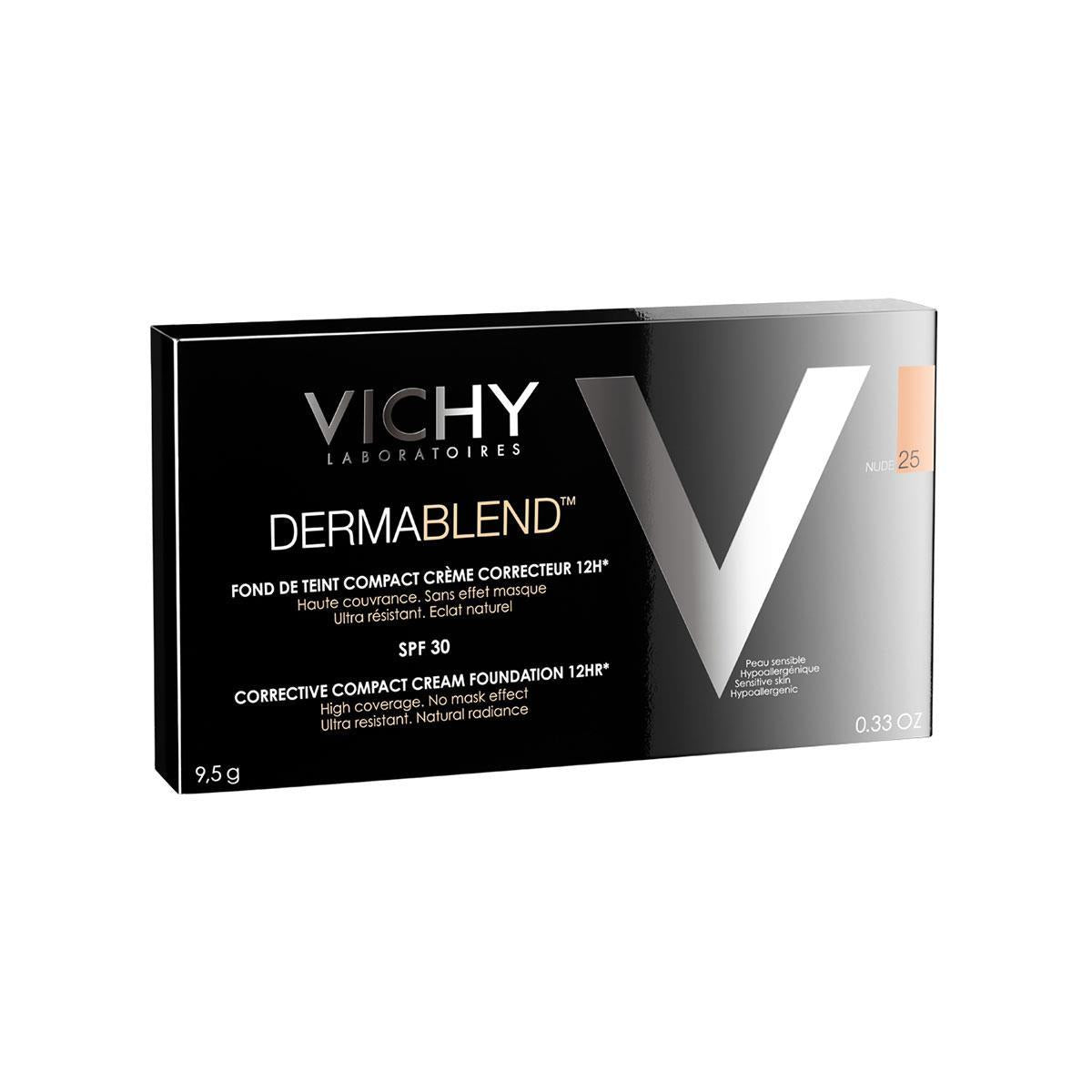 Dermablend Compacto 25 9.5G Nude 12H Spf30