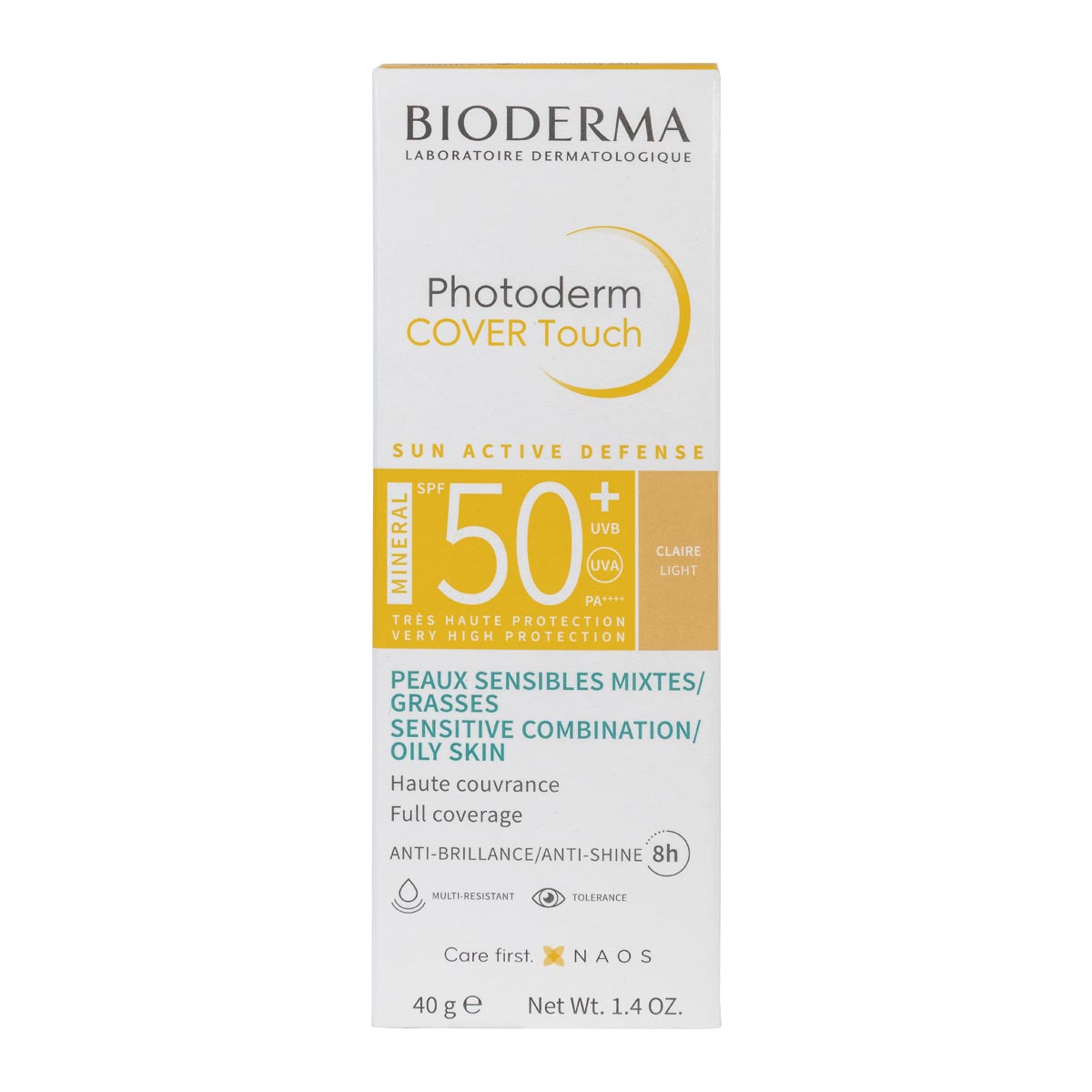 Photoderm Cover Touch Mineral Fps 50+ Claro 40 Ml