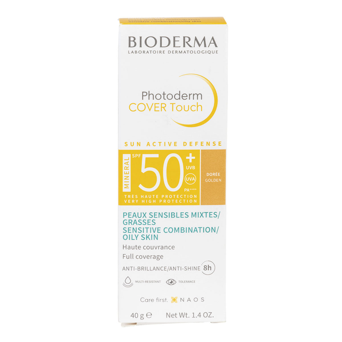Photoderm Cover Touch Mineral Fps 50+ Dorado 40 Ml