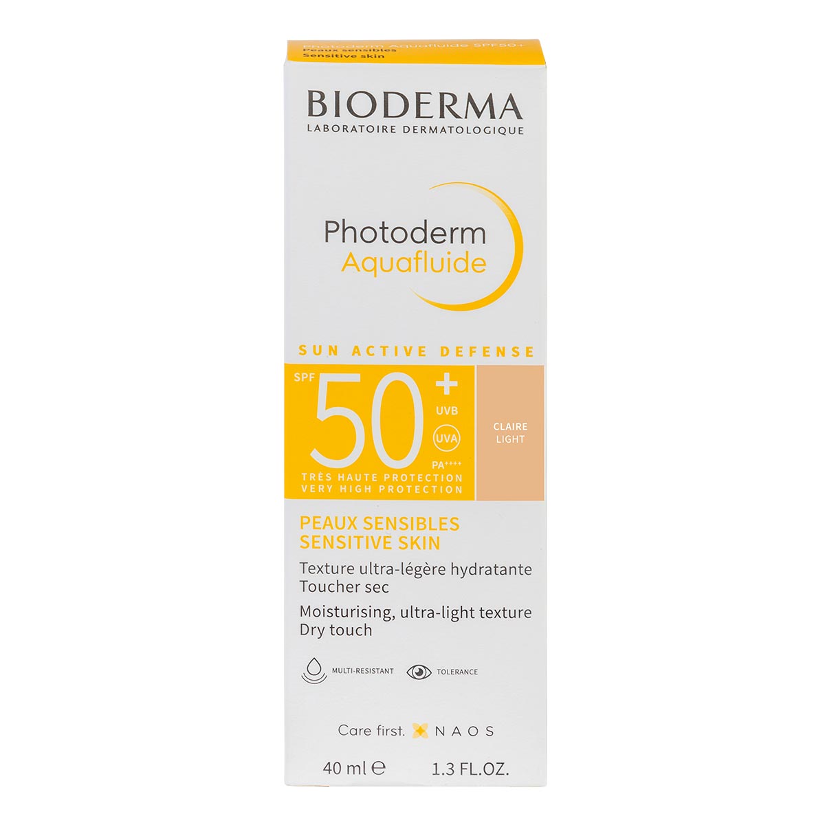 Photoderm Max Aquafluido Tono Claro Spf50+ 40 Ml