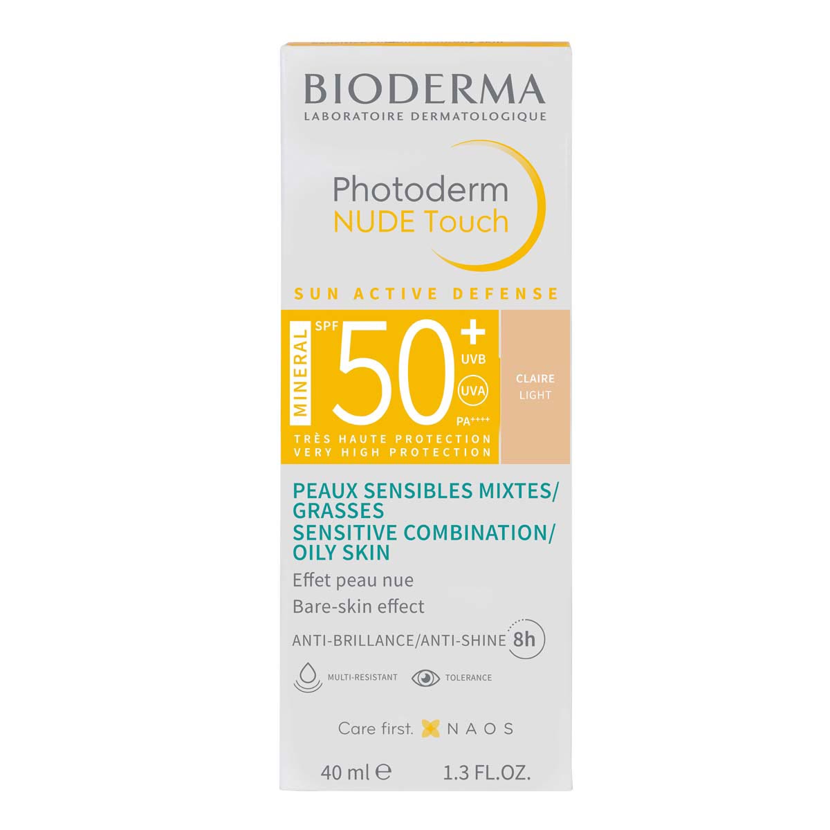 Photoderm Nude Touch Fps 50+ Tono Claro 40 Ml