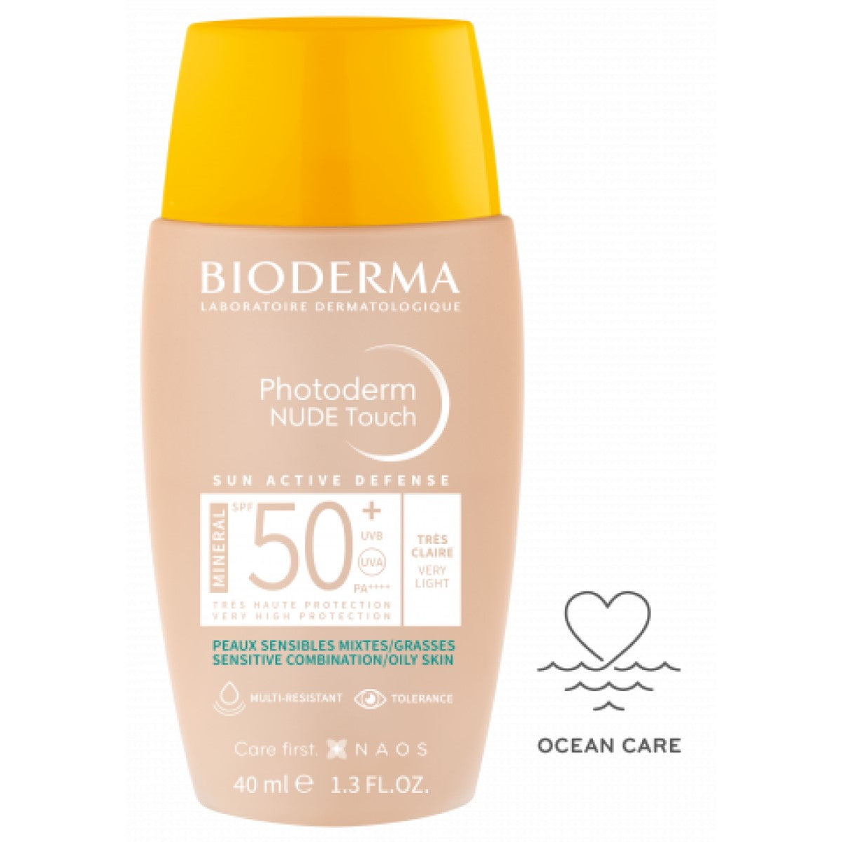 Photoderm Nude Touch Fps 50+ Tono Muy Claro 40 Ml