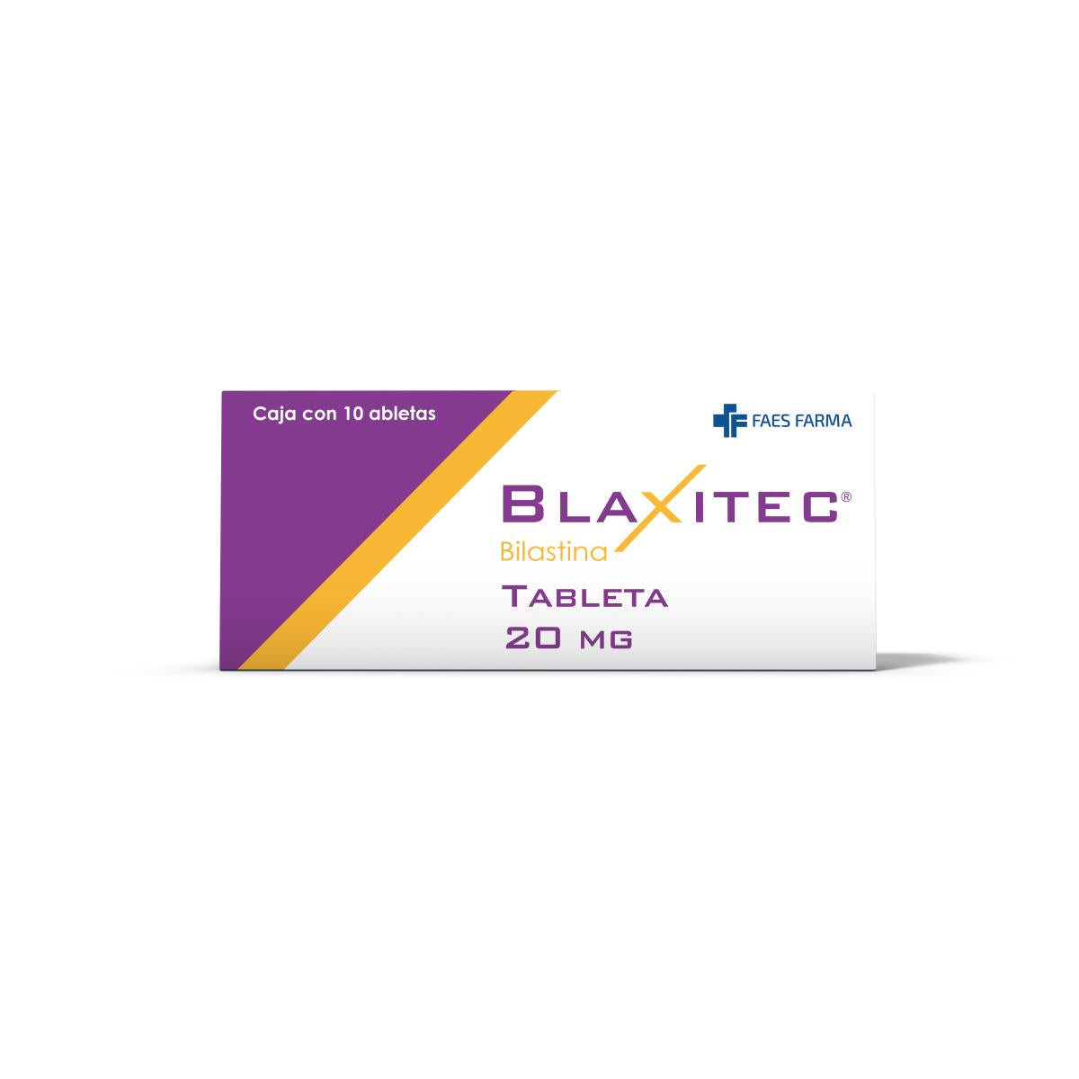 Blaxitec® 20 Mg Con 10 Tabletas