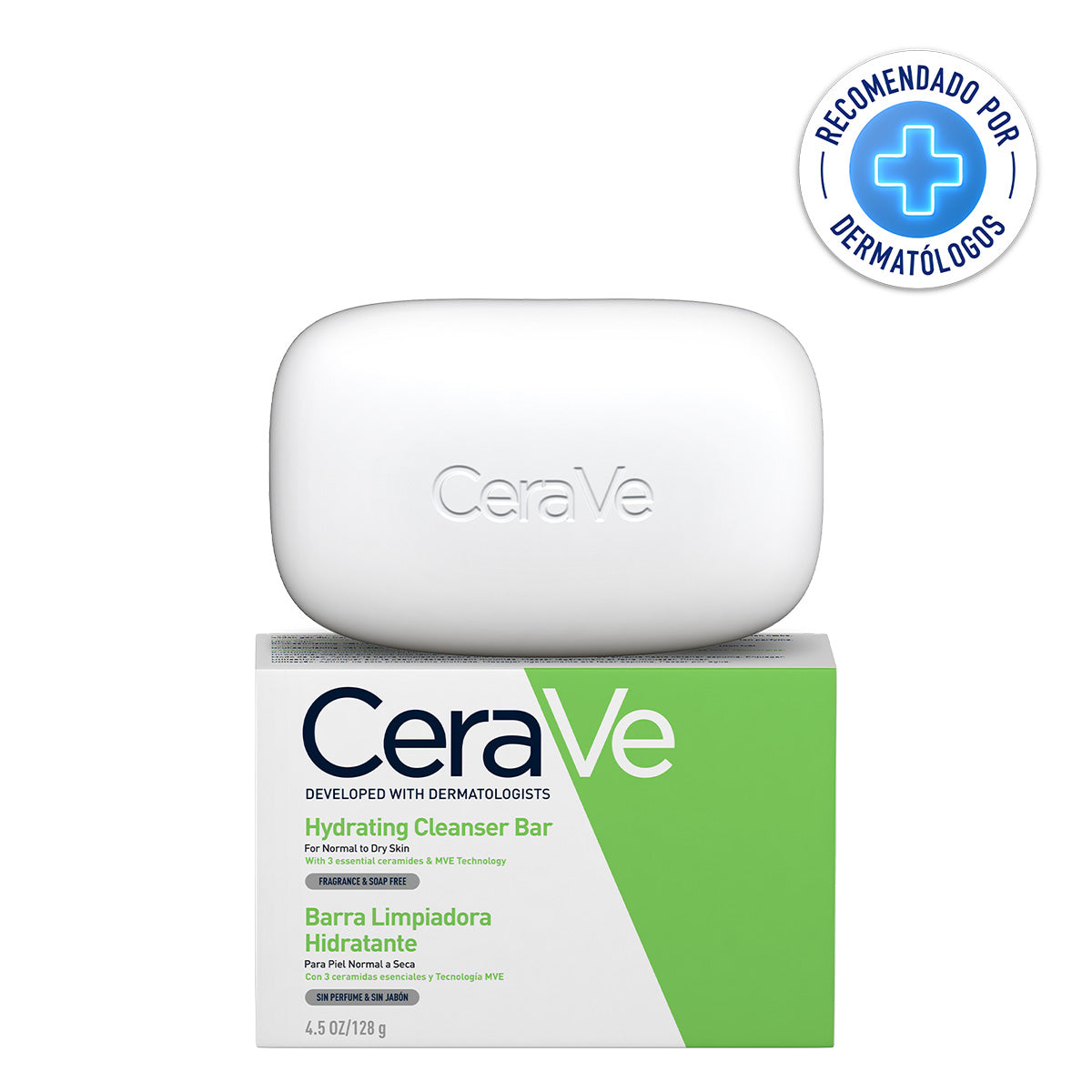Cerave Barra Limpiadora Hidratante 128Gr