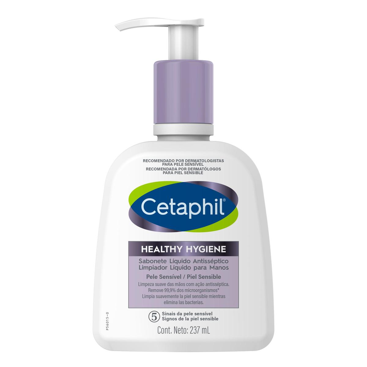 Cetaphil Healthy Hygiene Jabón Sanitizante De Manos 237 Ml