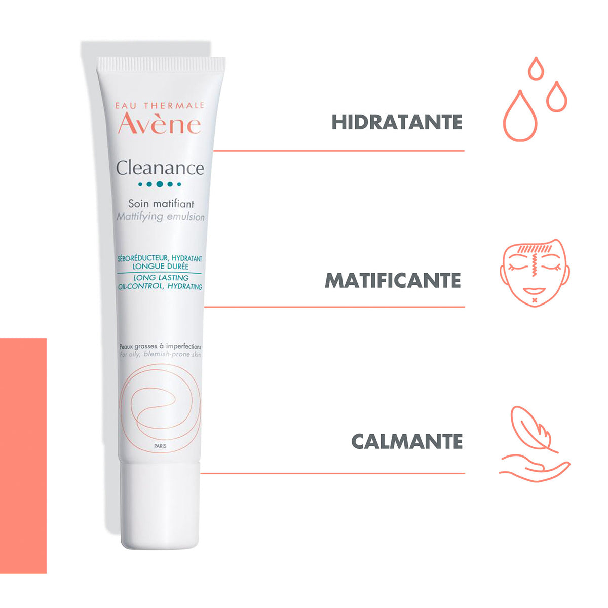Cleanance Emulsión Matificante 40 Ml