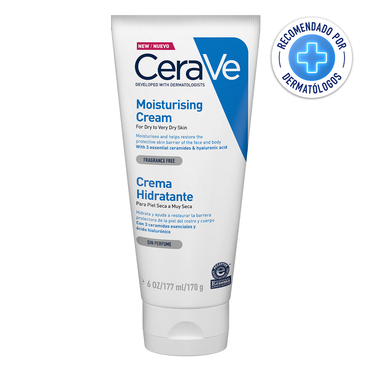 Crema Hidratante Cerave Piel Seca Rostro Y Cuerpo 170Gr