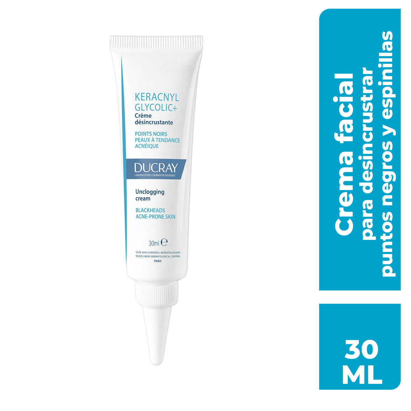 Keracnyl Glycolic+ Crema Desincrustante 30 Ml