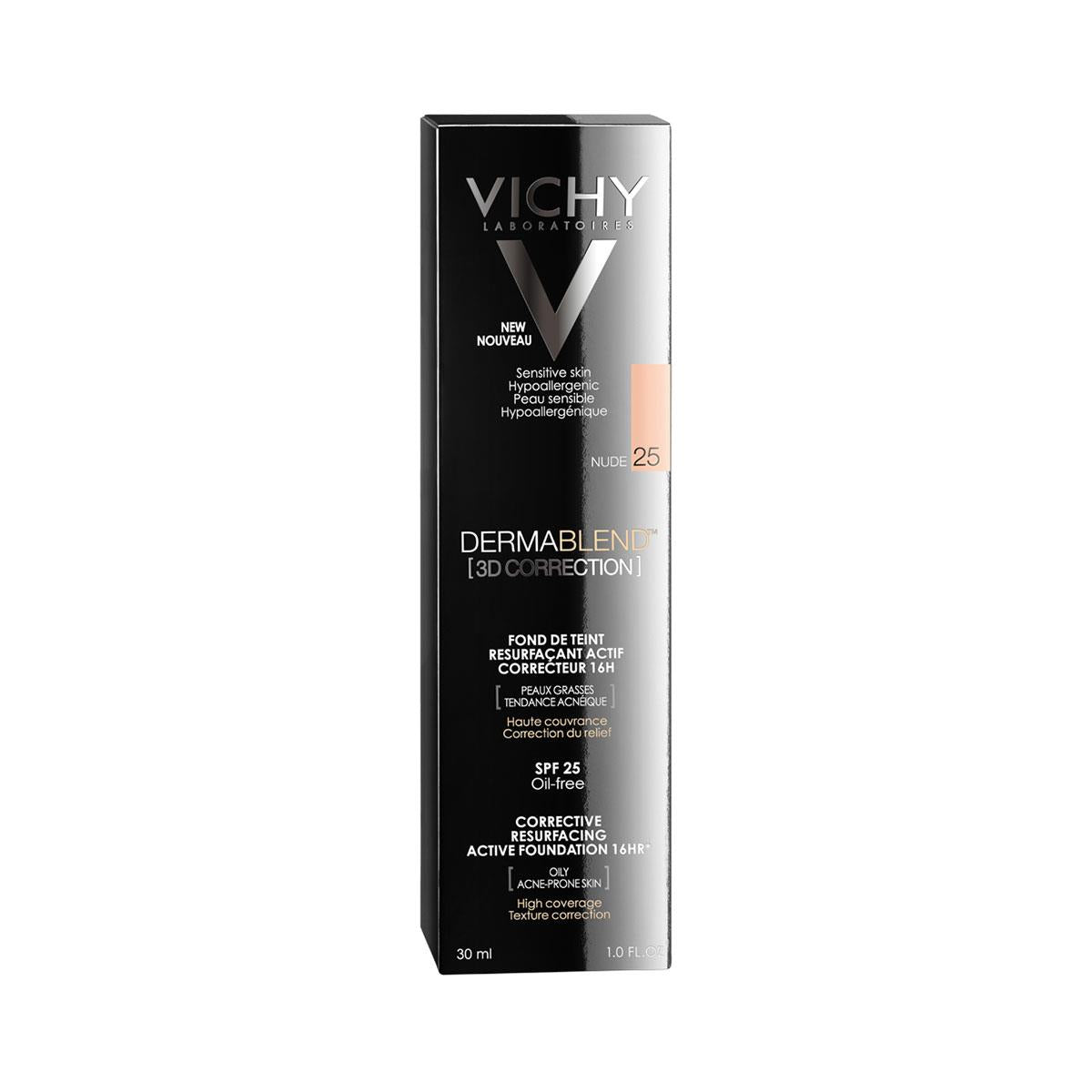 Dermablend 3D Maquillaje Fluido 25 Nude 30 Ml