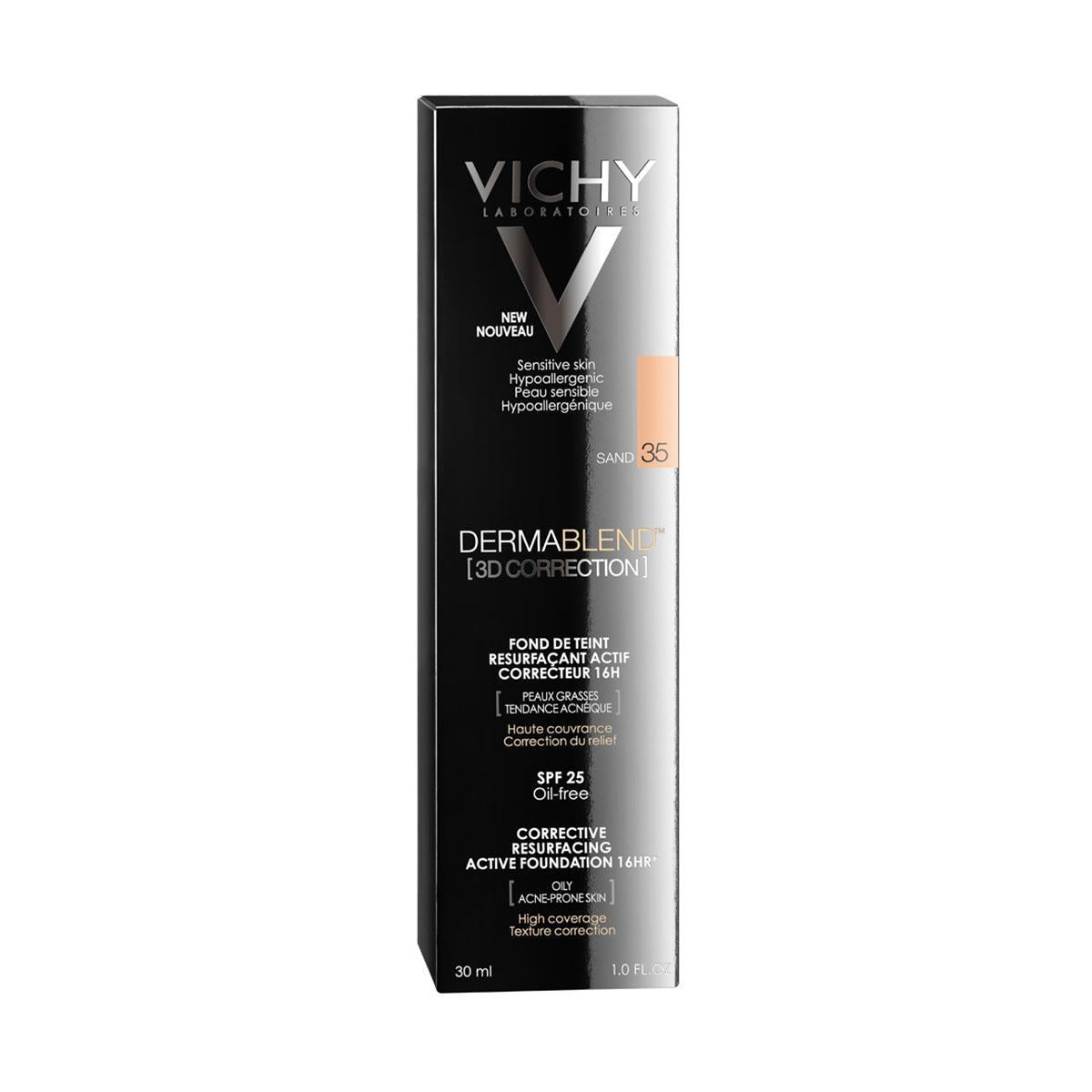 Dermablend 3D Maquillaje Fluido 35 Sand 30 Ml