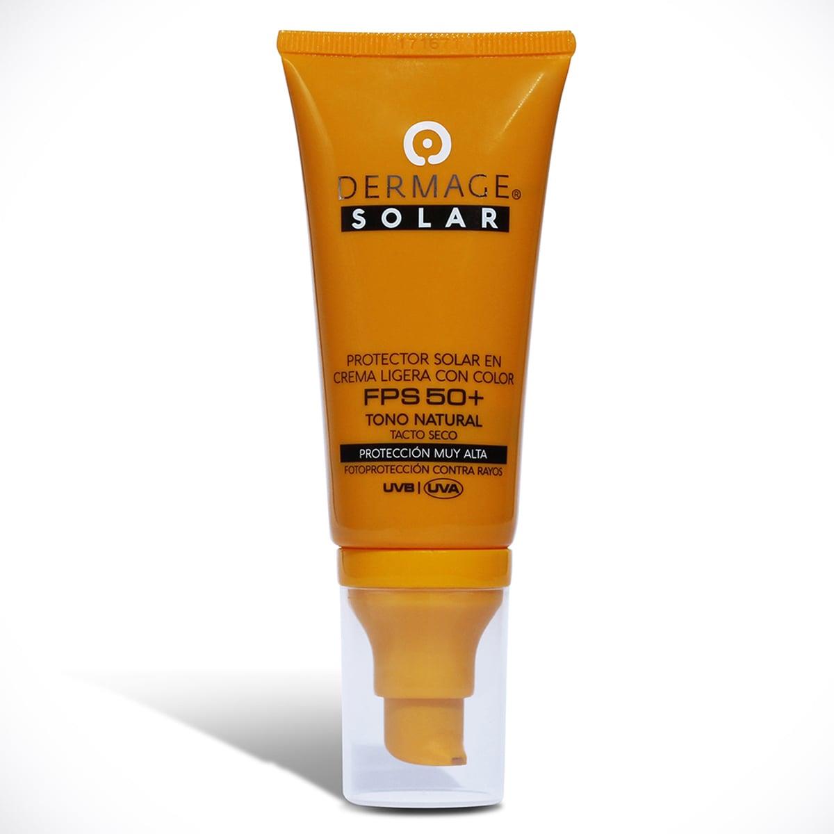 Dermage Solar Crema Ligera 50Ml Con Color Fps 50+