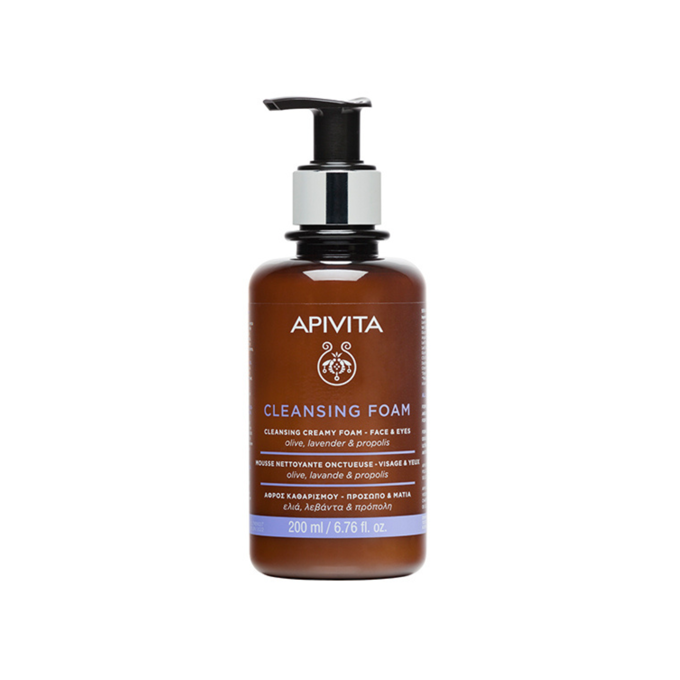 Apivita Cleansing Foam Face & Eyes 200ml