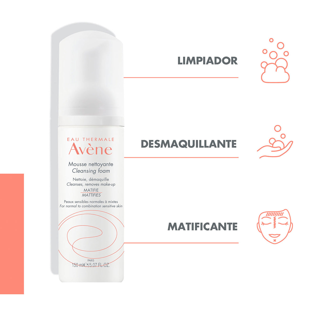 Espuma Limpiadora Matificante 150 Ml