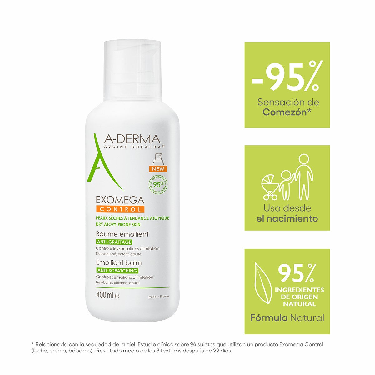 Exomega Control Bálsamo 400 Ml