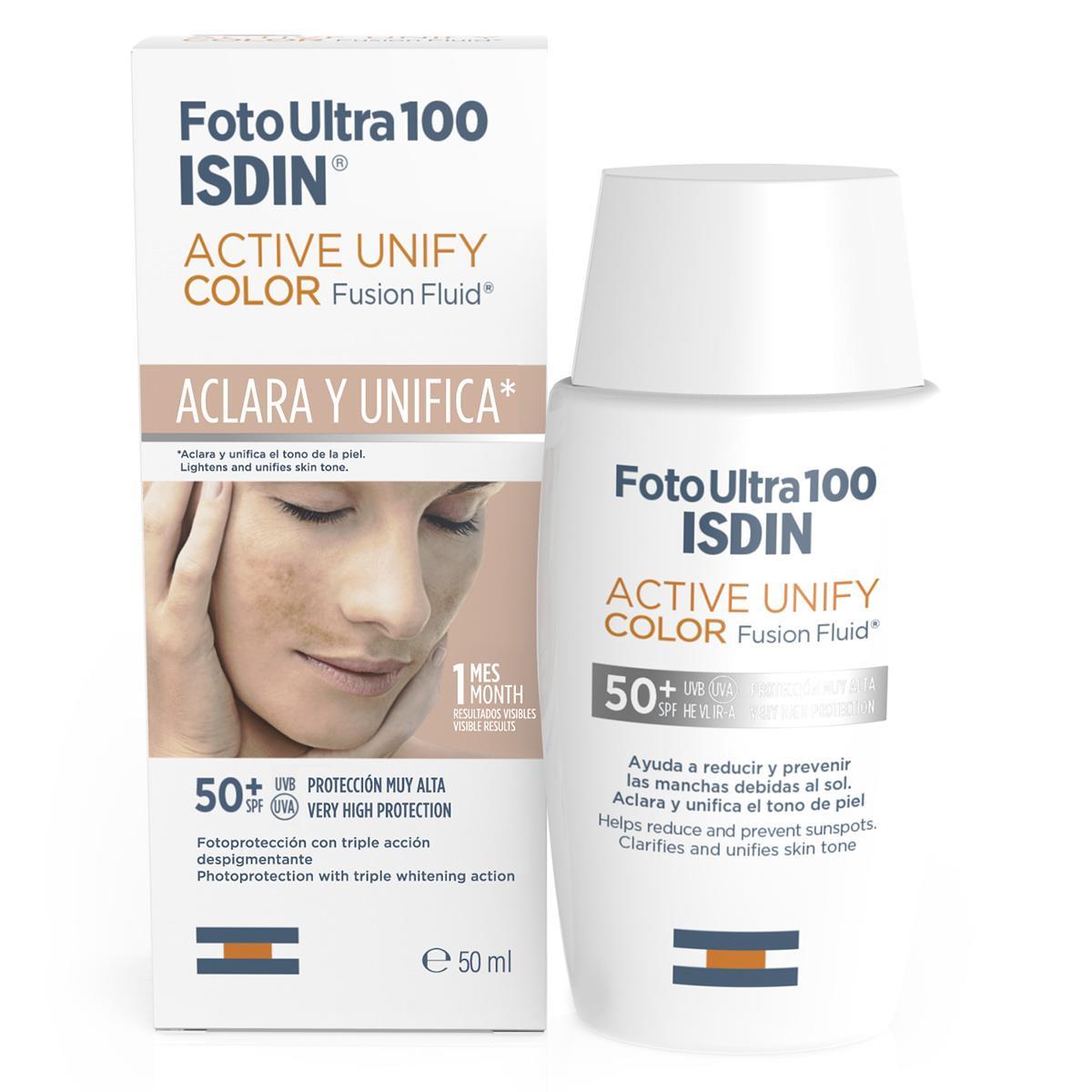 Fotoultra 100 Isdin Active Unify Fusion Fluid Color 50Ml