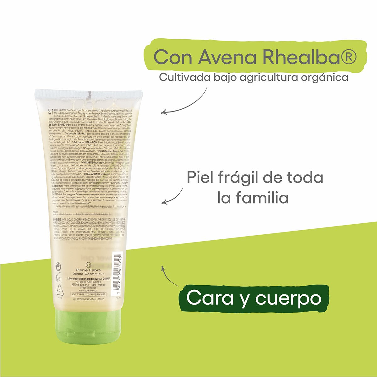 Gel De Ducha Sobre Graso 200 Ml