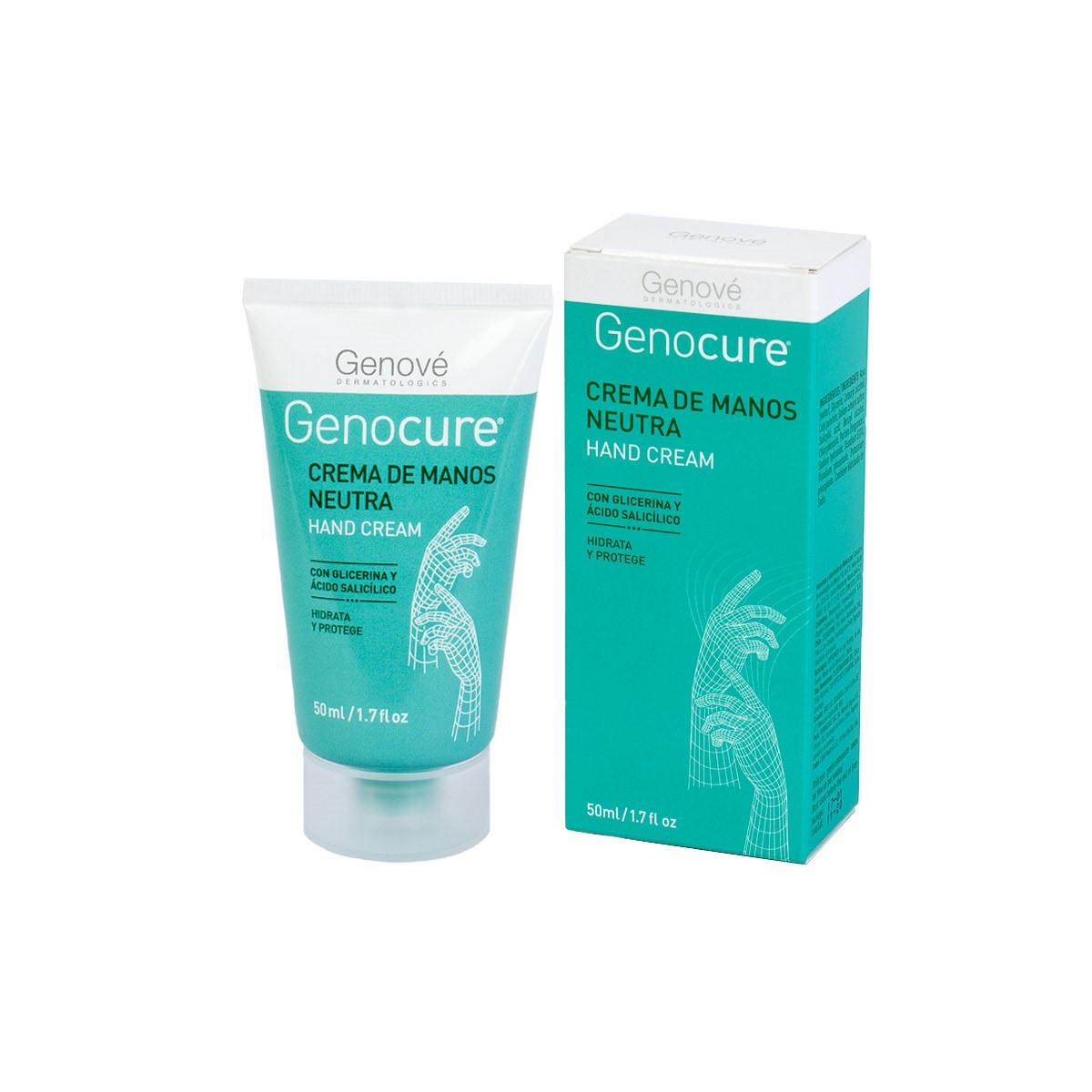 Genocure Crema De Manos Neutra 50 Ml