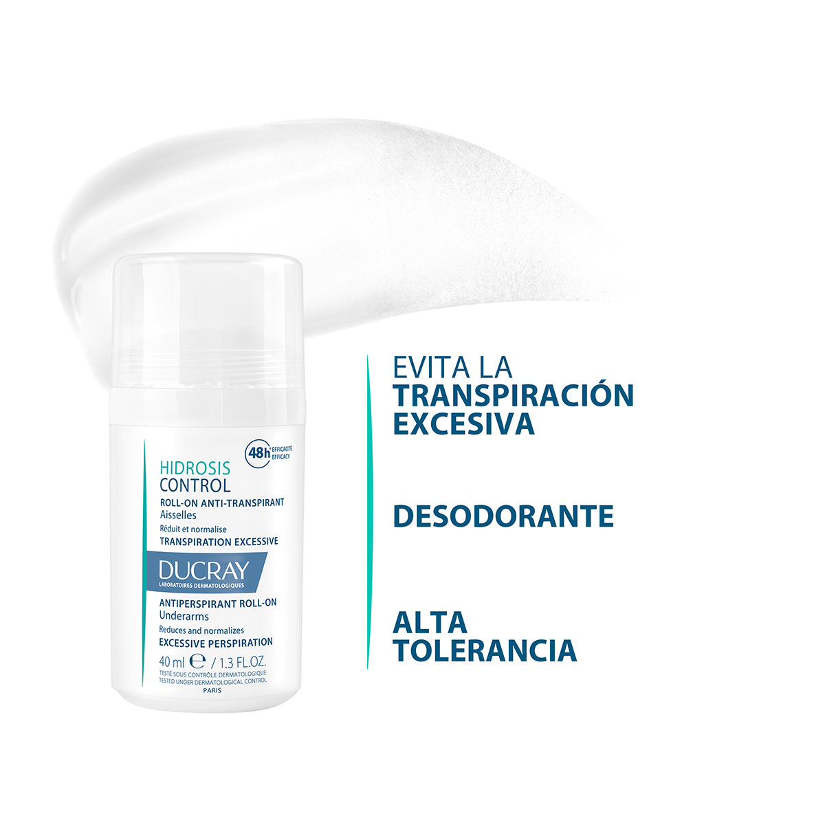 Hidrosis Control Antitranspirante Para Sudoración Excesiva De Axilas 40 Ml